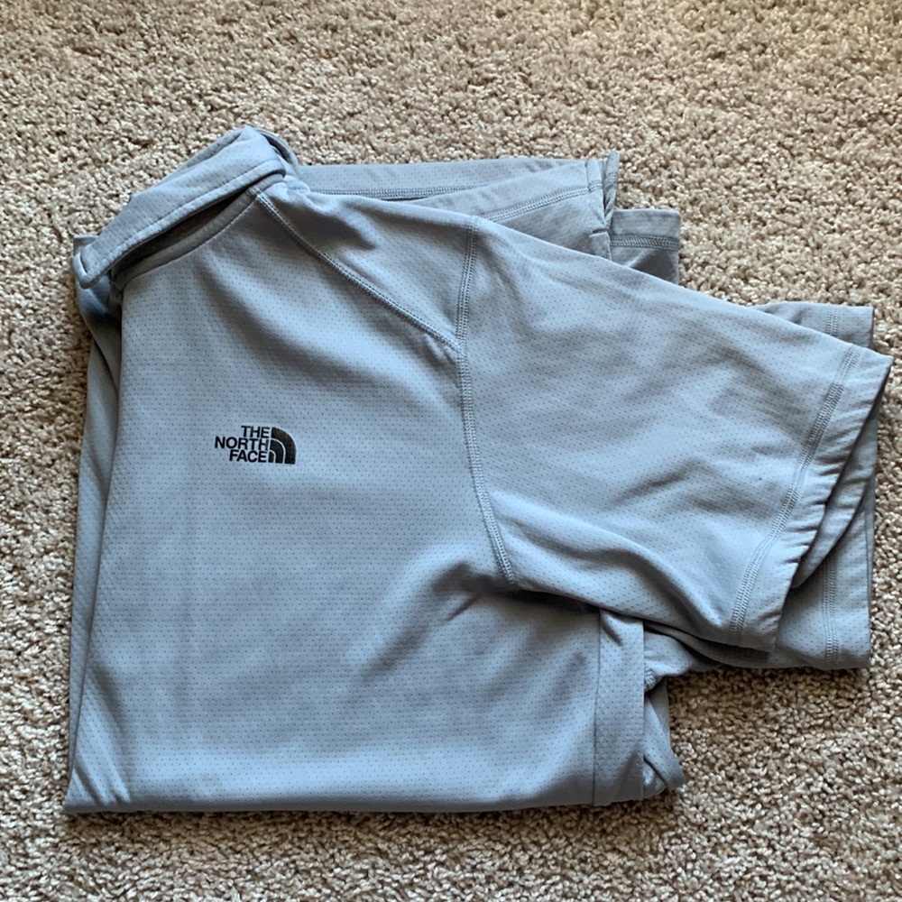 North Face Polo Gray XL